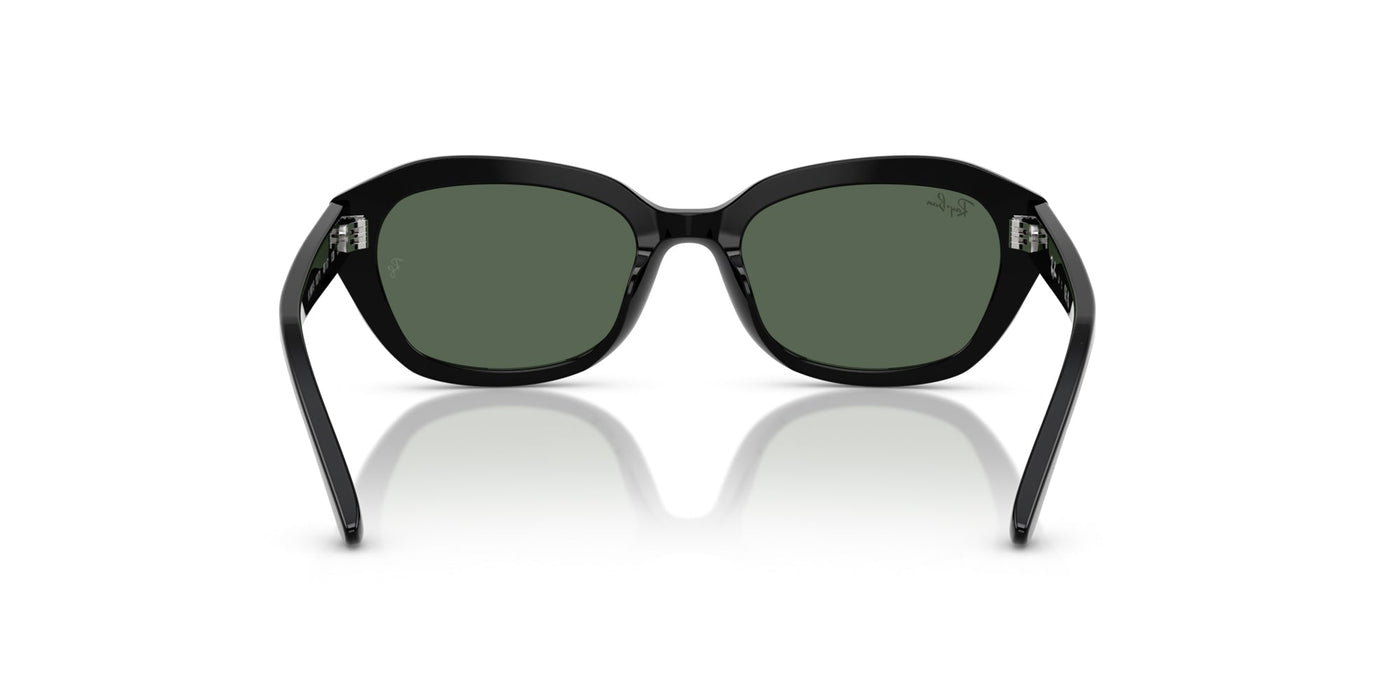 Ray-Ban Kids 0RJ9081S Black/Dark Green #colour_black-dark-green