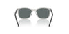 Ray-Ban Kids 0RJ9551S Black On Silver/Dark Grey #colour_black-on-silver-dark-grey