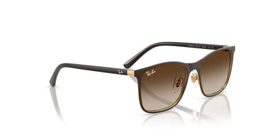 Ray-Ban Kids 0RJ9551S Brown On Arista/Brown Gradient #colour_brown-on-arista-brown-gradient