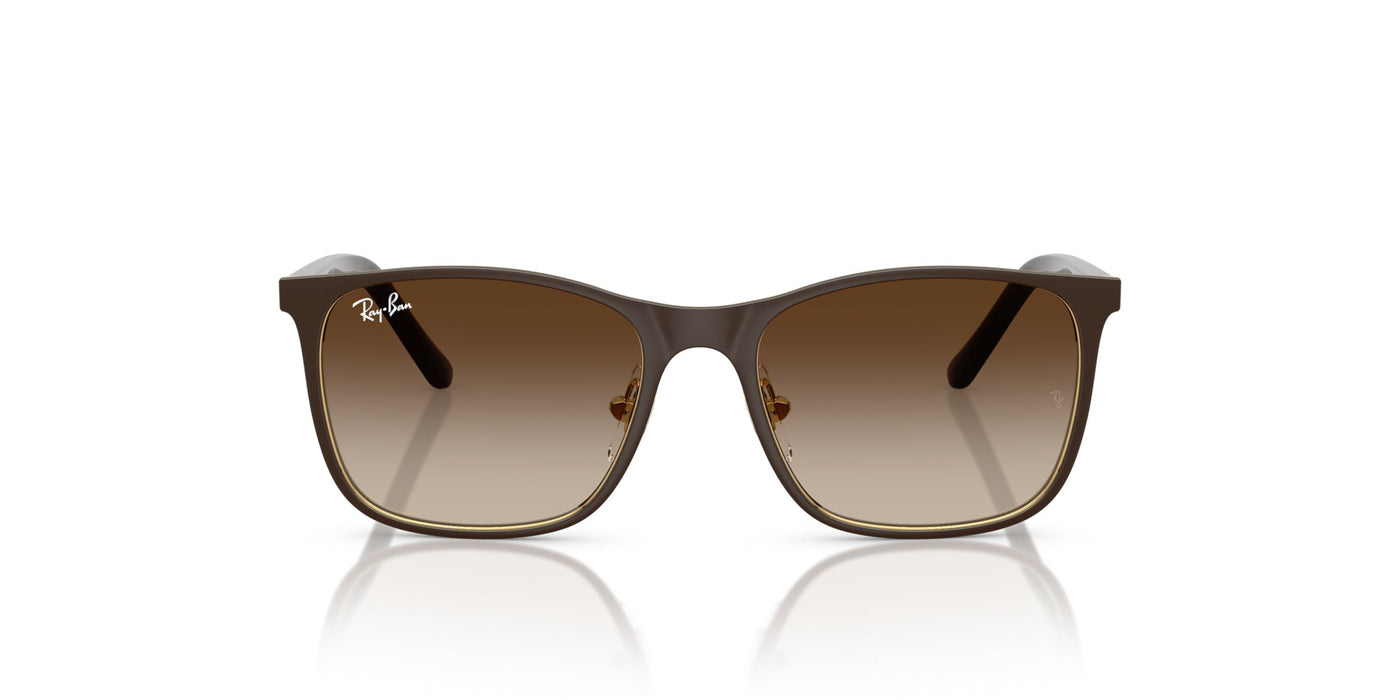 Ray-Ban Kids 0RJ9551S Brown On Arista/Brown Gradient #colour_brown-on-arista-brown-gradient