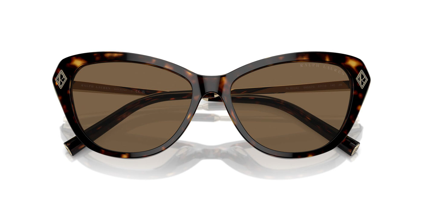 Ralph Lauren The Ella RL8224U Dark Havana/Brown #colour_dark-havana-brown