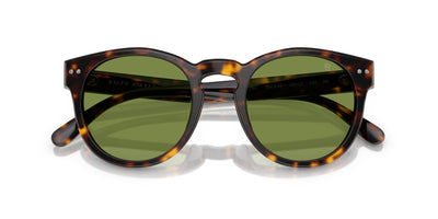 Ralph Lauren RL8229U Dark Havana/Solid Green #colour_dark-havana-solid-green