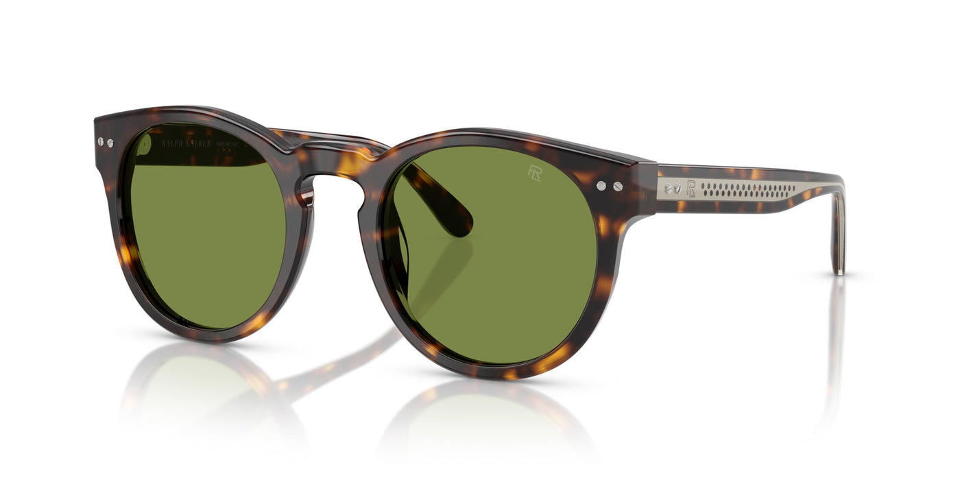 Ralph Lauren RL8229U Dark Havana/Solid Green #colour_dark-havana-solid-green