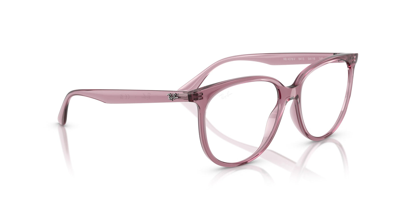 Ray-Ban RB4378V Opal Light Violet #colour_opal-light-violet