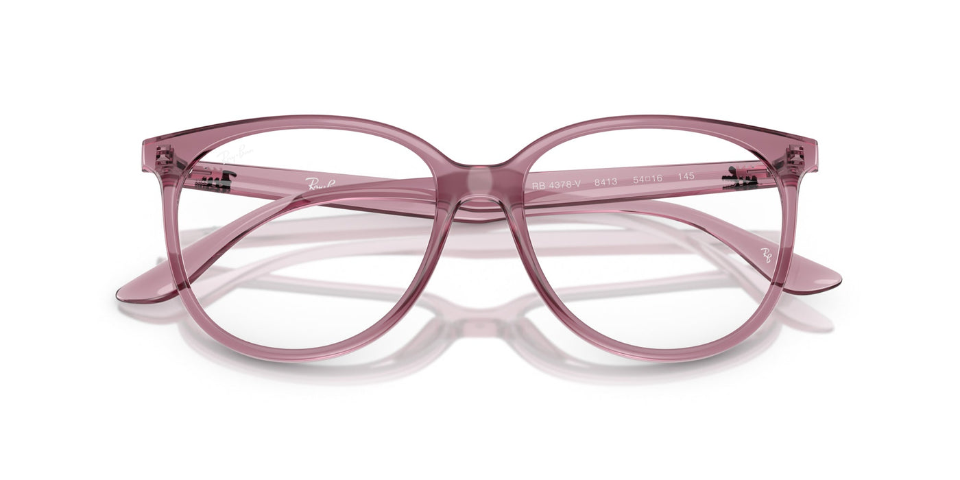 Ray-Ban RB4378V Opal Light Violet #colour_opal-light-violet