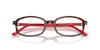 Ray-Ban Sam RB5432 Transparent Shade Fantasy Red #colour_transparent-shade-fantasy-red