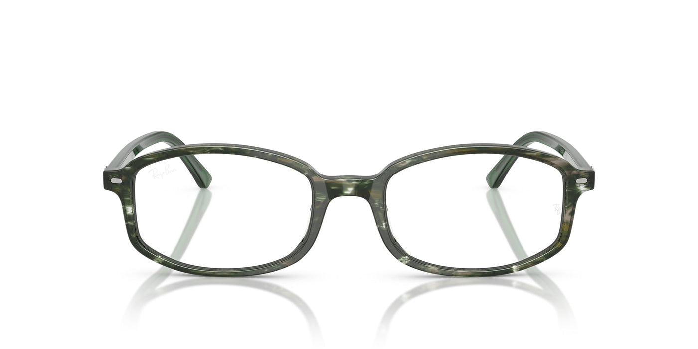 Ray-Ban Sam RB5432 Transparent Shade Fantasy Green #colour_transparent-shade-fantasy-green