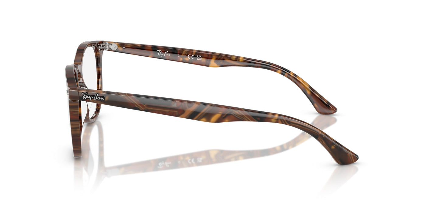 Ray-Ban RB7159 Transparent Fantasy Brown Yellow #colour_transparent-fantasy-brown-yellow