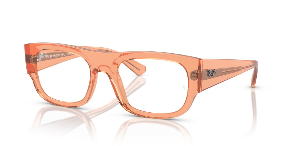 Ray-Ban Kristin RB7218 Transparent Orange #colour_transparent-orange