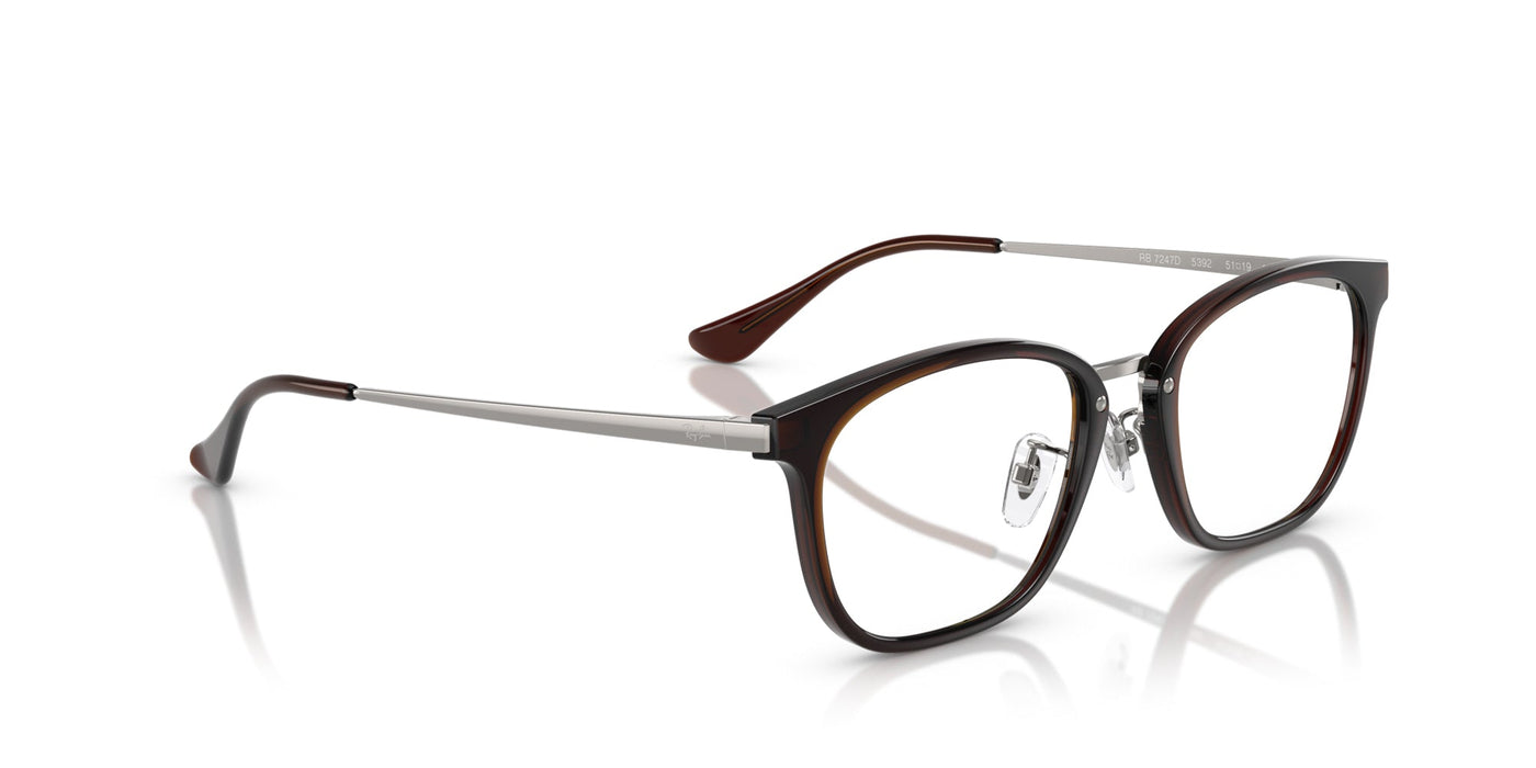 Ray-Ban RB7247D Dark Brown #colour_dark-brown