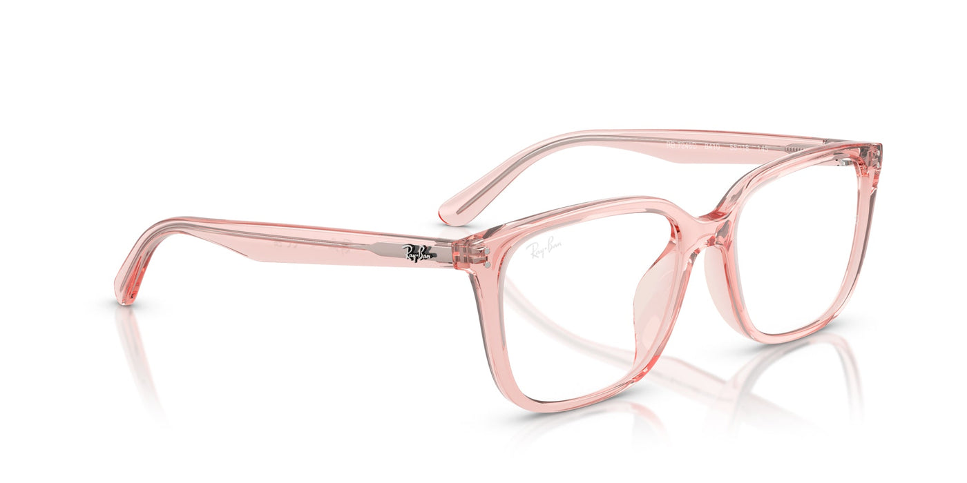 Ray-Ban RB7248D Transparent Light Pink #colour_transparent-light-pink