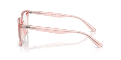 Ray-Ban RB7248D Transparent Light Pink #colour_transparent-light-pink