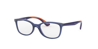 Ray-Ban Kids RB1586 Transparent Blue #colour_transparent-blue