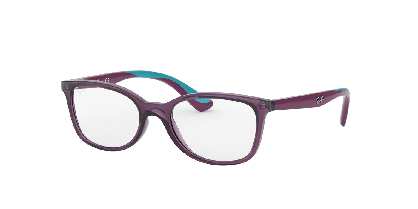 Ray-Ban Kids RB1586 Transparent Violet #colour_transparent-violet