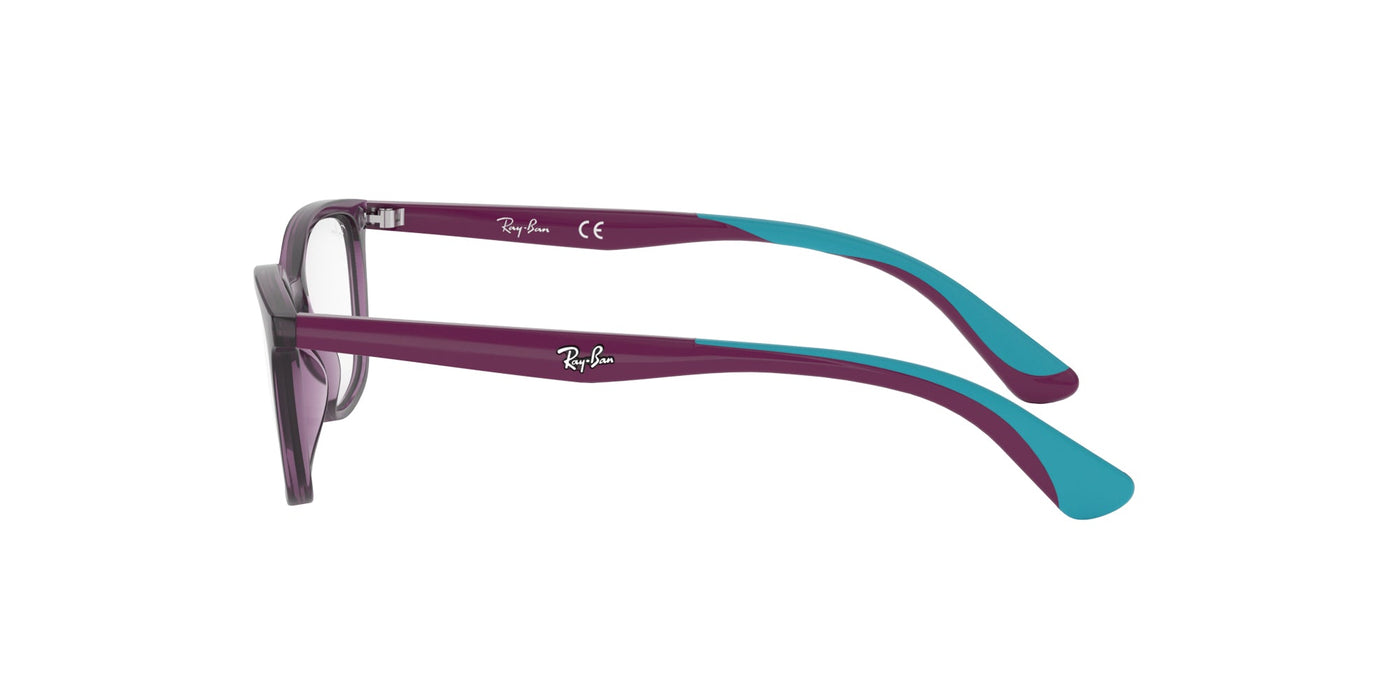 Ray-Ban Kids RB1586 Transparent Violet #colour_transparent-violet