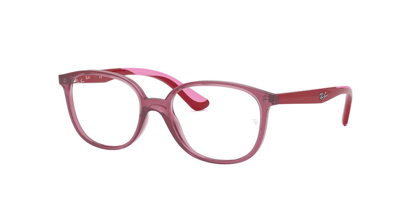 Ray-Ban Kids RB1598 Transparent Red #colour_transparent-red