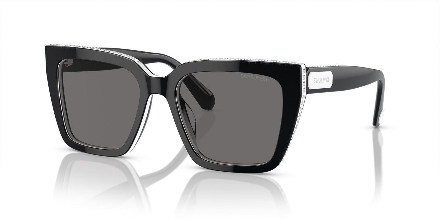 Swarovski SK6013 Black/Dark Grey Polarised #colour_black-dark-grey-polarised