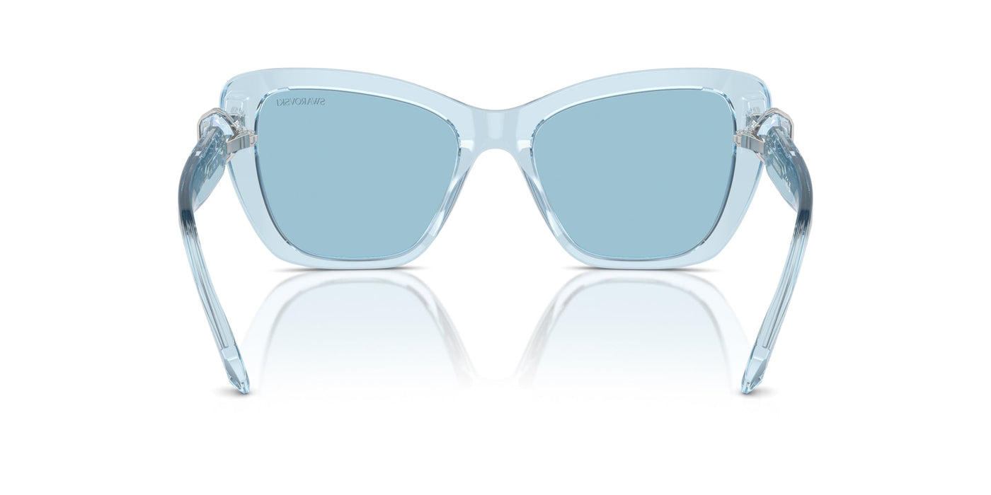 Swarovski SK6018 Transparent Light Blue/Light Blue Silver Mirror #colour_transparent-light-blue-light-blue-silver-mirror