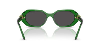 Swarovski SK6028 Transparent Green/Dark Grey #colour_transparent-green-dark-grey