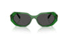 Swarovski SK6028 Transparent Green/Dark Grey #colour_transparent-green-dark-grey