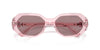 Swarovski SK6028 Transparent Pink/Light Purple Brown #colour_transparent-pink-light-purple-brown