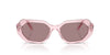 Swarovski SK6028 Transparent Pink/Light Purple Brown #colour_transparent-pink-light-purple-brown