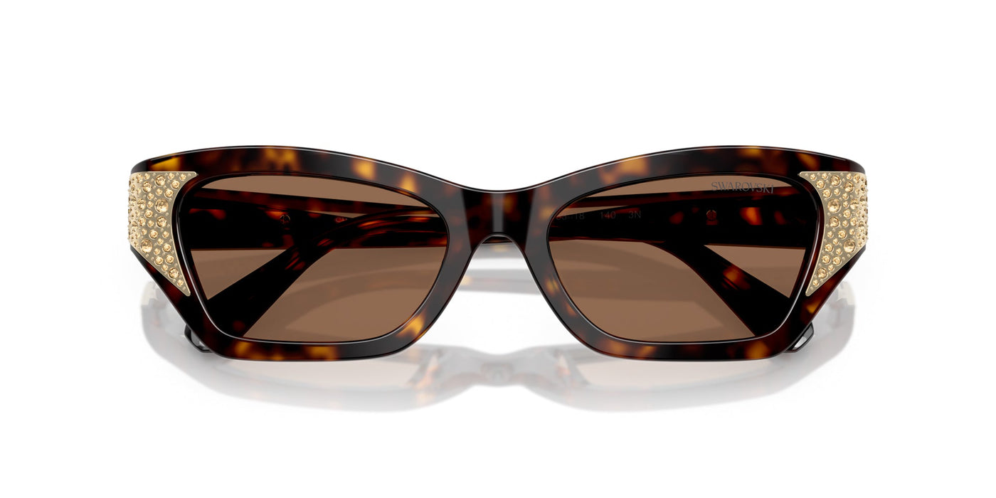 Swarovski SK6029 Dark Havana/Dark Brown #colour_dark-havana-dark-brown