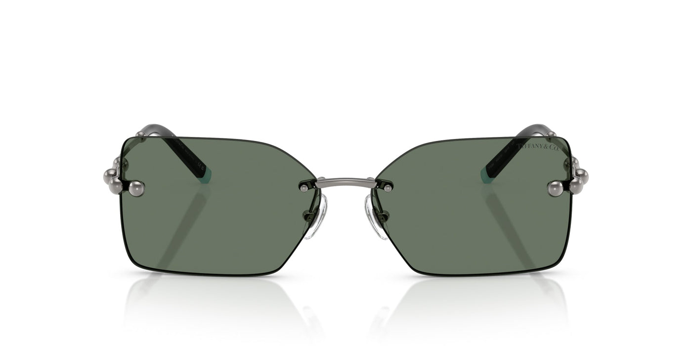 Tiffany TF3088 Gunmetal/Dark Green Gradient #colour_gunmetal-dark-green-gradient