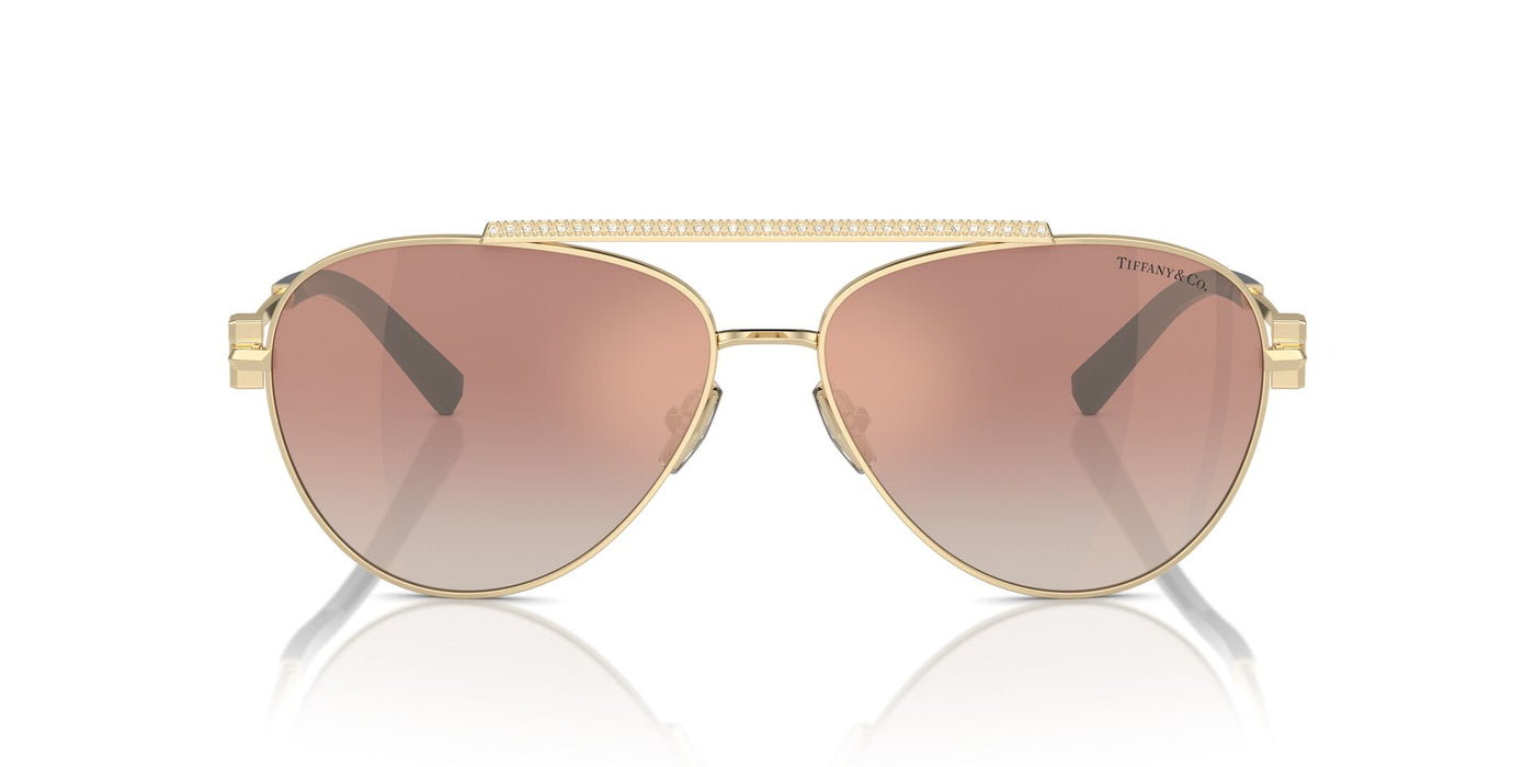 Tiffany TF3101B Pale Gold/Pink Orange Gradient #colour_pale-gold-pink-orange-gradient