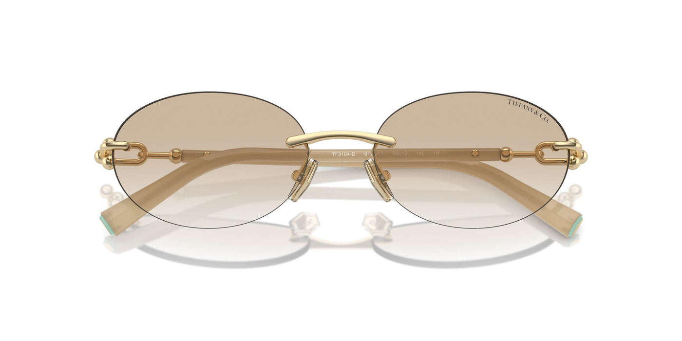 Tiffany TF3104D Pale Gold/Grey Gradient #colour_pale-gold-grey-gradient