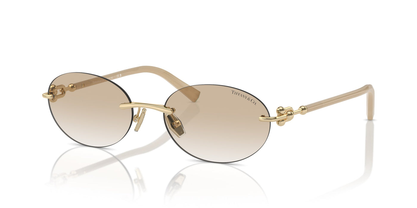 Tiffany TF3104D Pale Gold/Grey Gradient #colour_pale-gold-grey-gradient