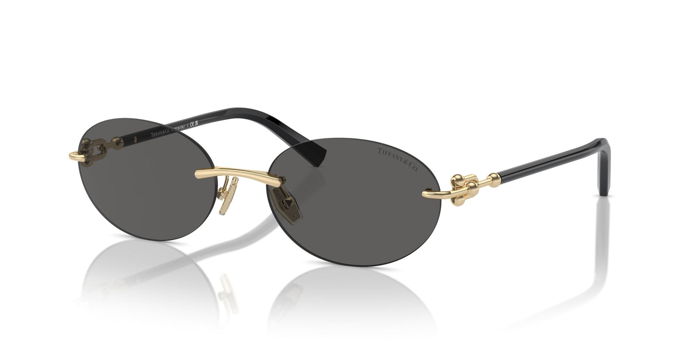 Tiffany TF3104D Pale Gold/Dark Grey #colour_pale-gold-dark-grey