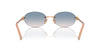 Tiffany TF3104D Rose Gold/Light Brown Blue Gradient #colour_rose-gold-light-brown-blue-gradient