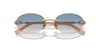 Tiffany TF3104D Rose Gold/Light Brown Blue Gradient #colour_rose-gold-light-brown-blue-gradient