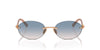 Tiffany TF3104D Rose Gold/Light Brown Blue Gradient #colour_rose-gold-light-brown-blue-gradient