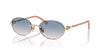 Tiffany TF3104D Rose Gold/Light Brown Blue Gradient #colour_rose-gold-light-brown-blue-gradient