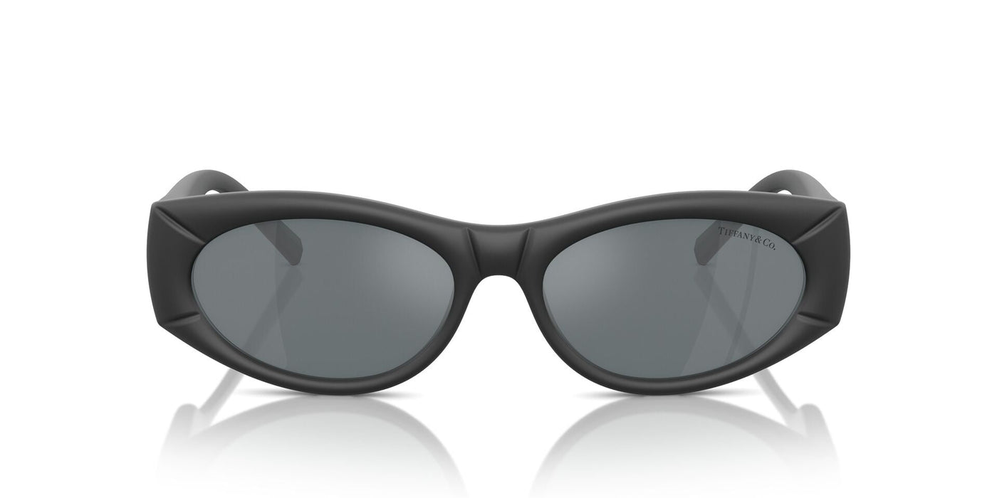 Tiffany TF4222U Black Rubberized/Grey Black Mirror #colour_black-rubberized-grey-black-mirror