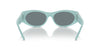 Tiffany TF4222U Tiffany Blue Rubberized/Grey Black Mirror #colour_tiffany-blue-rubberized-grey-black-mirror