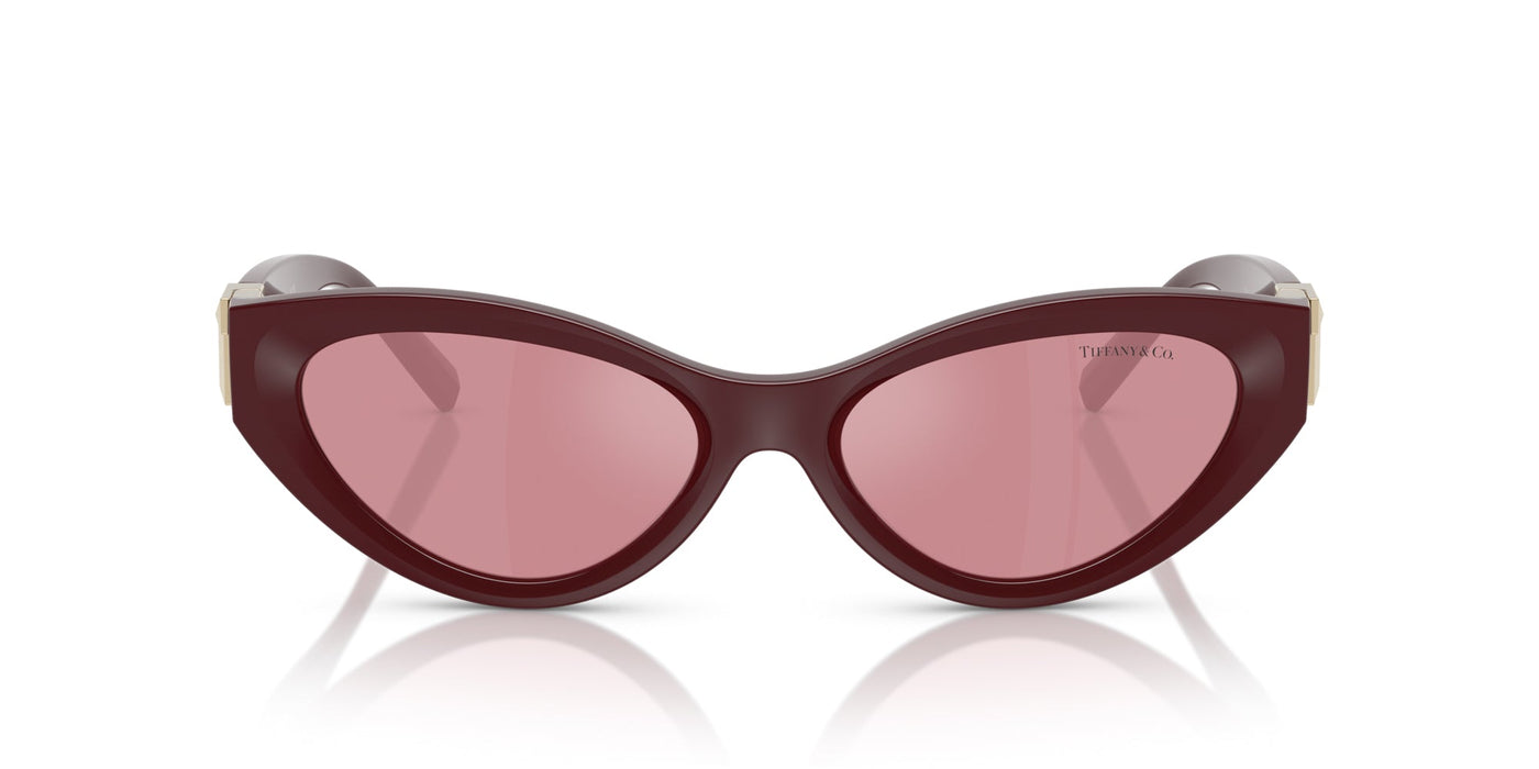 Tiffany TF4225U Burgundy/Pink Back Silver Mirror #colour_burgundy-pink-back-silver-mirror