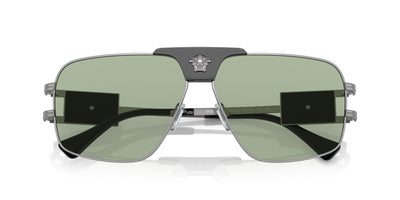 Versace VE2251 Gunmetal/Green #colour_gunmetal-green