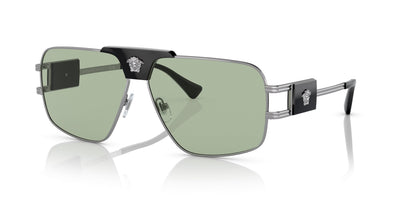 Versace VE2251 Gunmetal/Green #colour_gunmetal-green