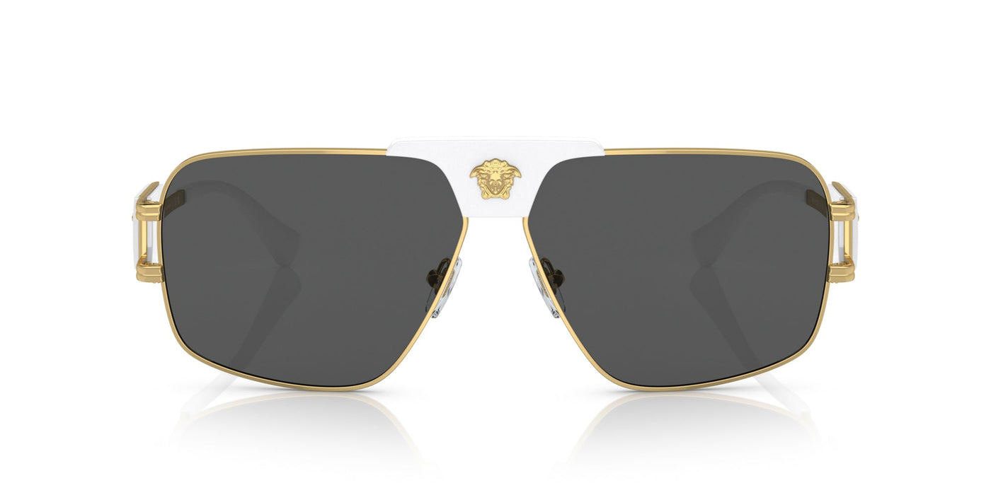 Versace VE2251 Gold-White/Dark Grey #colour_gold-white-dark-grey