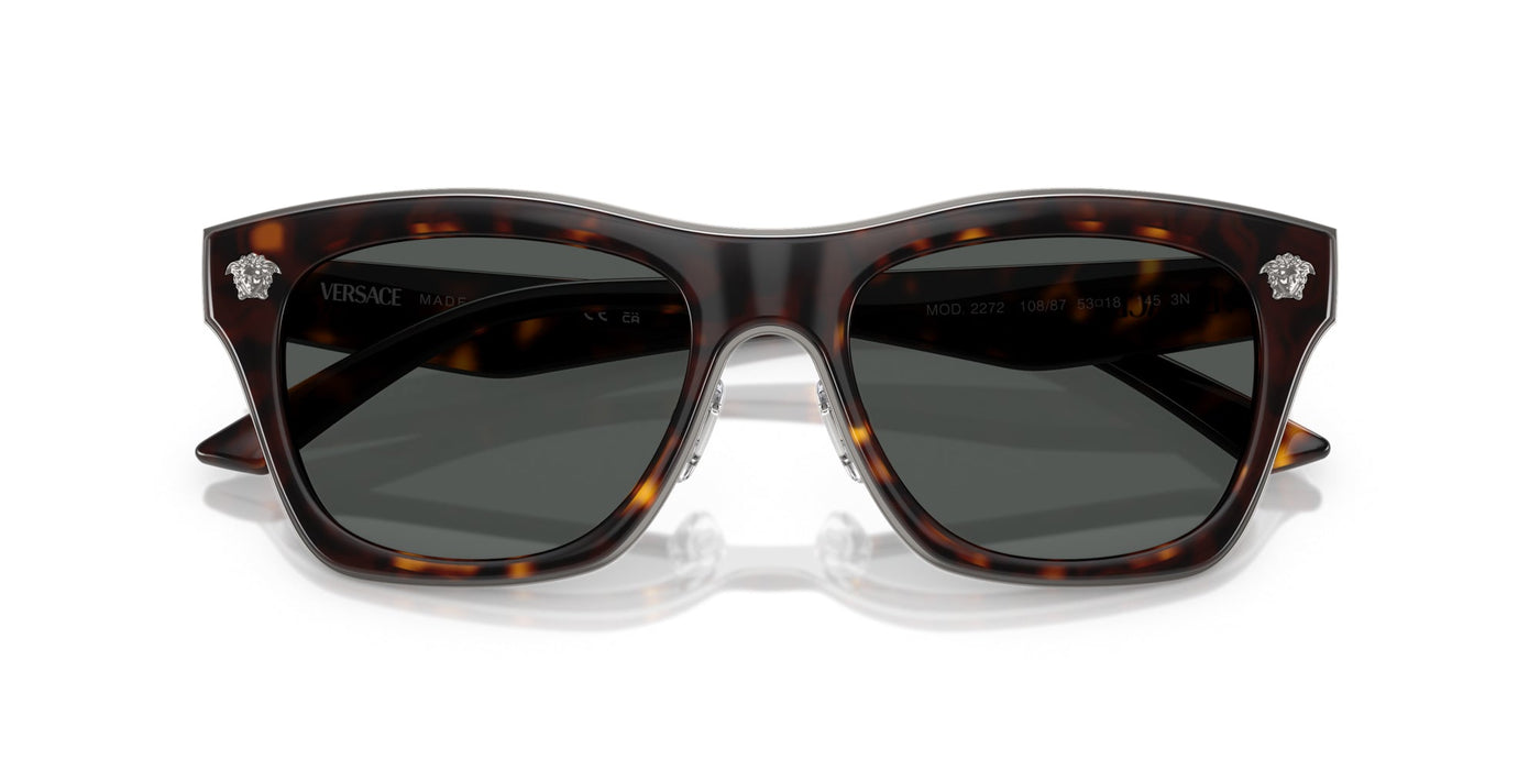 Versace VE2272 Havana/Dark Grey #colour_havana-dark-grey