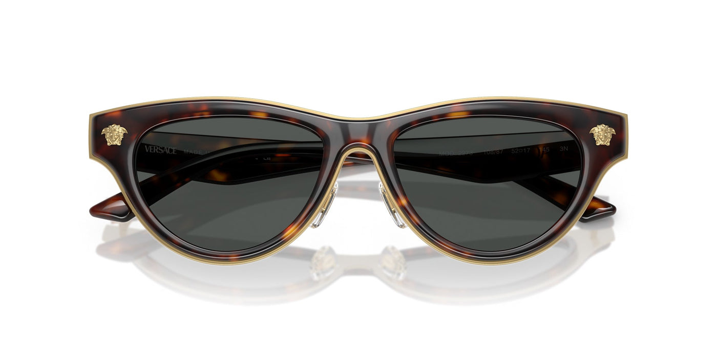 Versace VE2273 Havana/Dark Grey #colour_havana-dark-grey