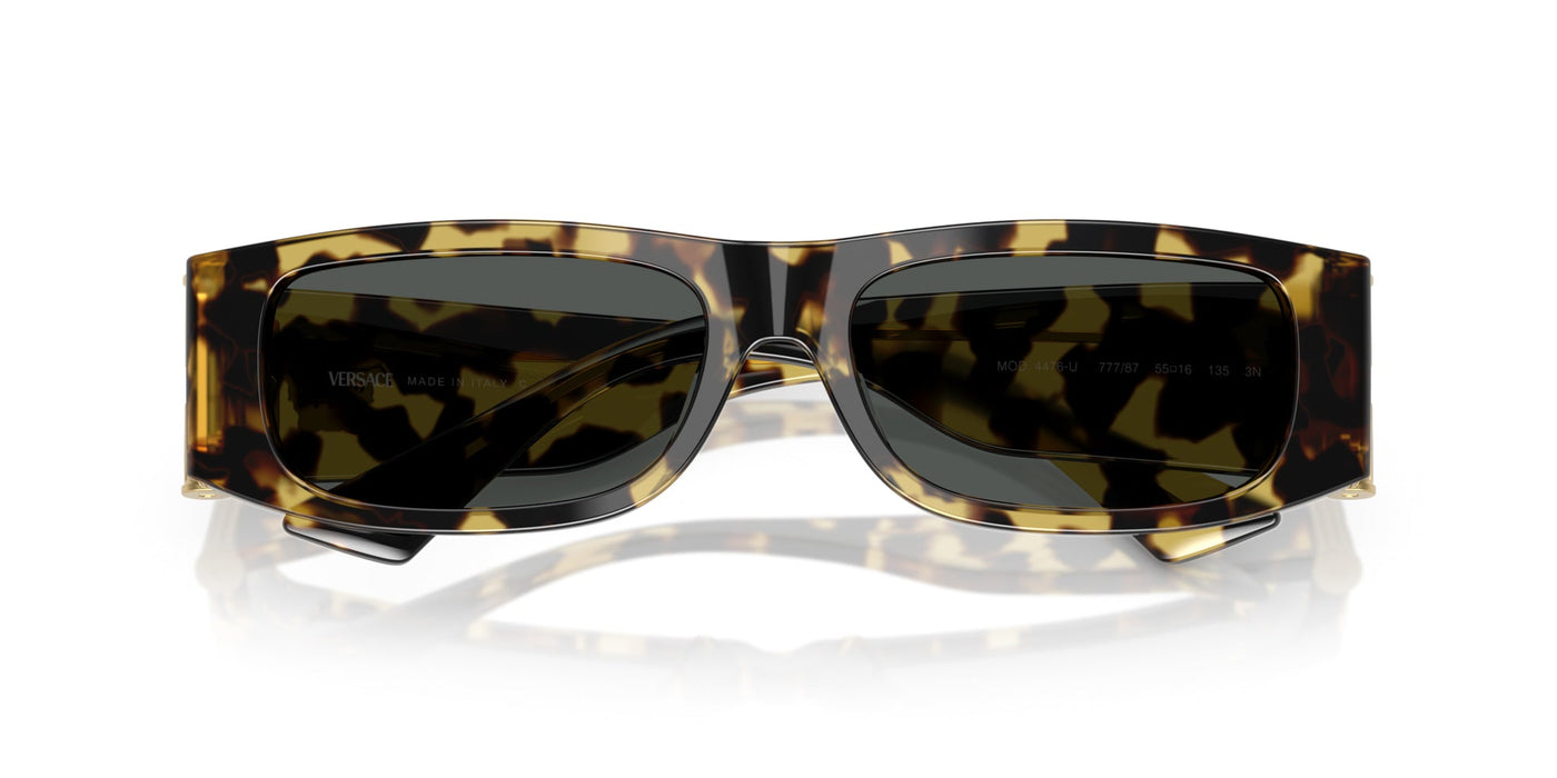 Versace VE4476U Brown Yellow Havana/Dark Grey #colour_brown-yellow-havana-dark-grey