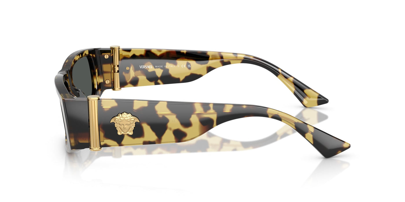 Versace VE4476U Brown Yellow Havana/Dark Grey #colour_brown-yellow-havana-dark-grey