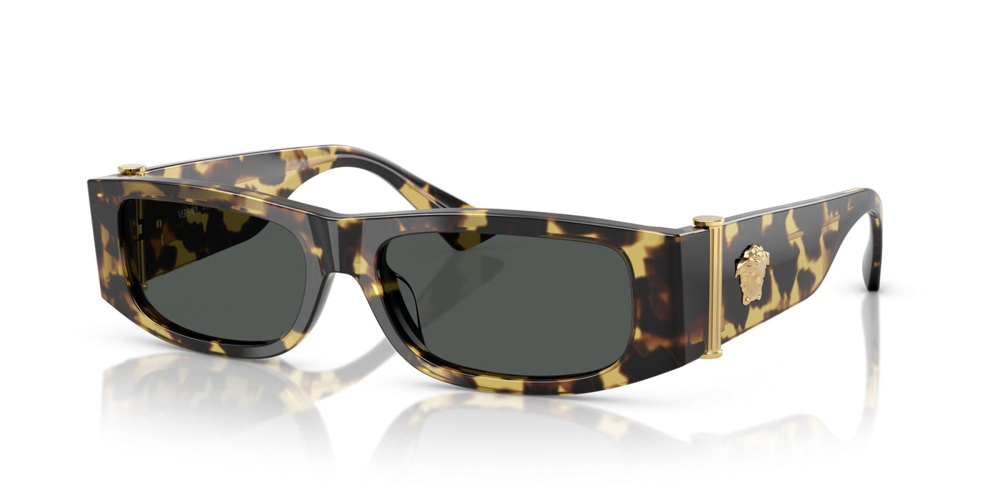 Versace VE4476U Brown Yellow Havana/Dark Grey #colour_brown-yellow-havana-dark-grey