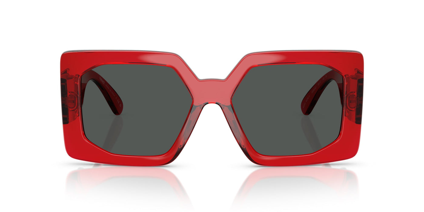 Versace VE4478U Red Transparent/Dark Grey #colour_red-transparent-dark-grey