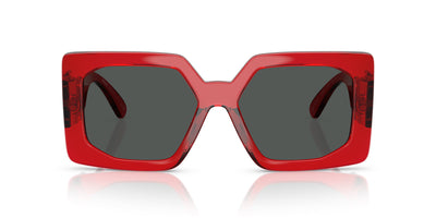 Versace VE4478U Red Transparent/Dark Grey #colour_red-transparent-dark-grey