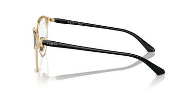 Vogue Eyewear VO4305 Top Black-Pale Gold #colour_top-black-pale-gold